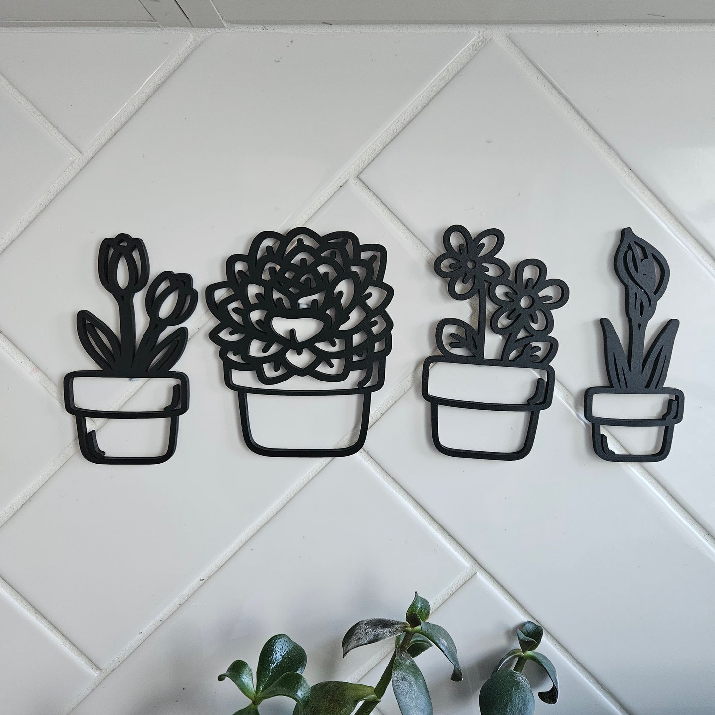 Pocket Pots – Mini Wall Art Collection