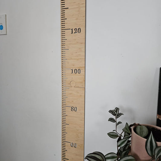 Bamboo Sectional Height Chart - Height Chart