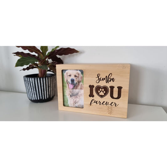 Pet Memorial - I Love You Furever - Personalised. - Pet Memorial