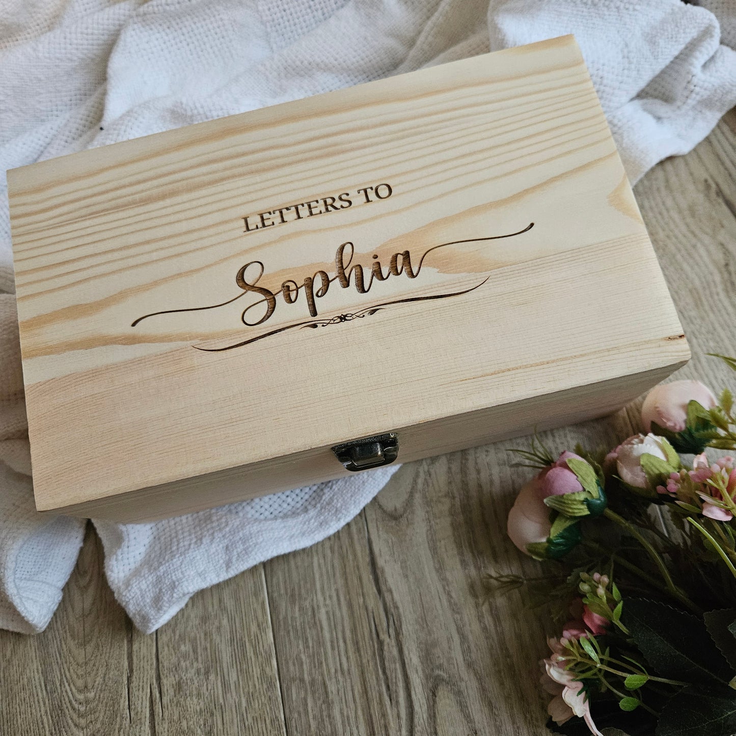 Letters To Engraved Keepsake Box (Pre-Order)