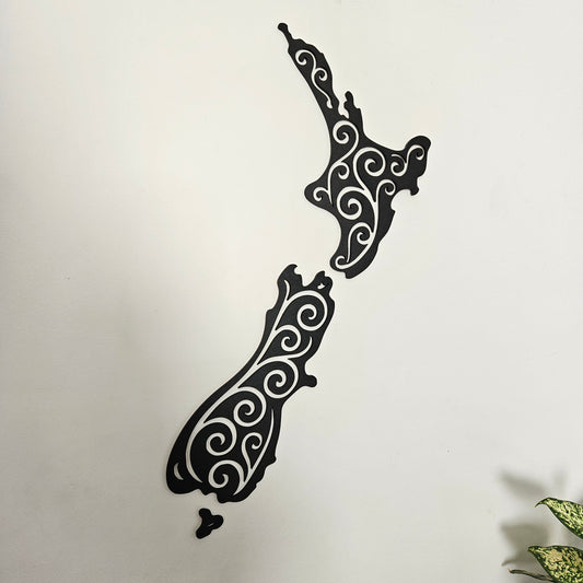 New Zealand Koru Map