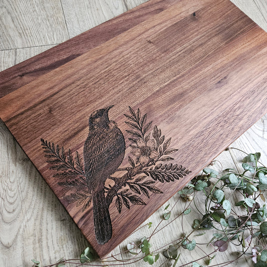 Tui On Branch Walnut Board