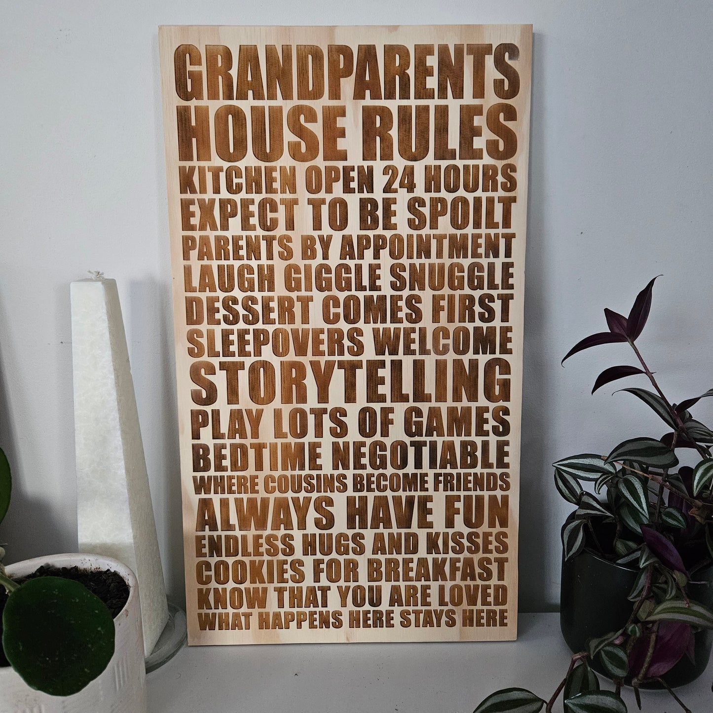 Grandparents House Rules