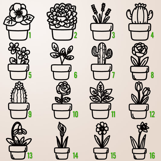 Pocket Pots – Mini Wall Art Collection