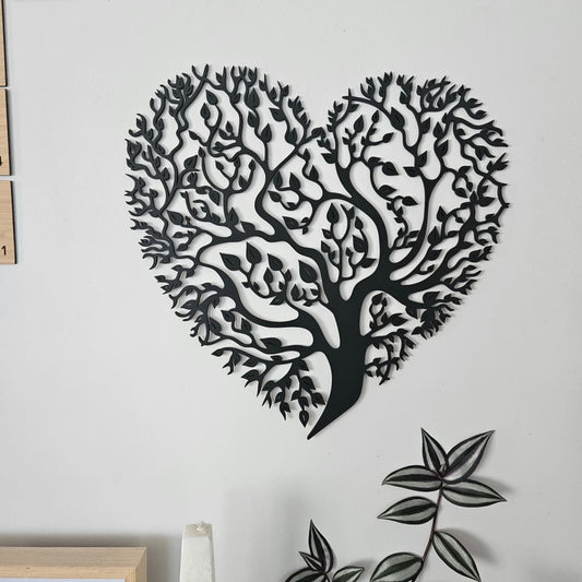 Tree Of Life Heart - Geometric Animals