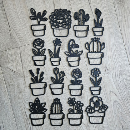 Pocket Pots – Mini Wall Art Collection