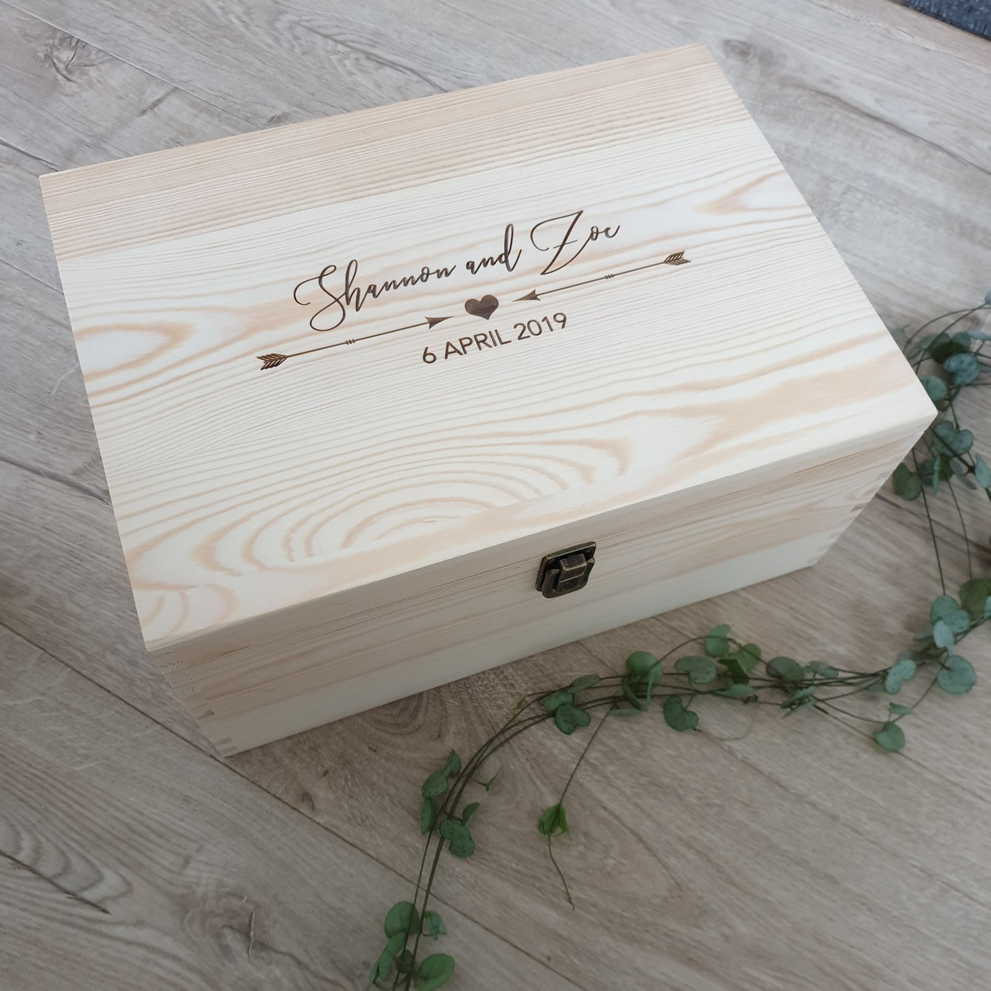 Simply Love Wooden Keepsake Box (Pre-Order)