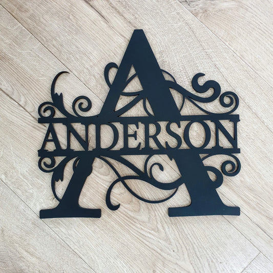 Monogram Letter With Name