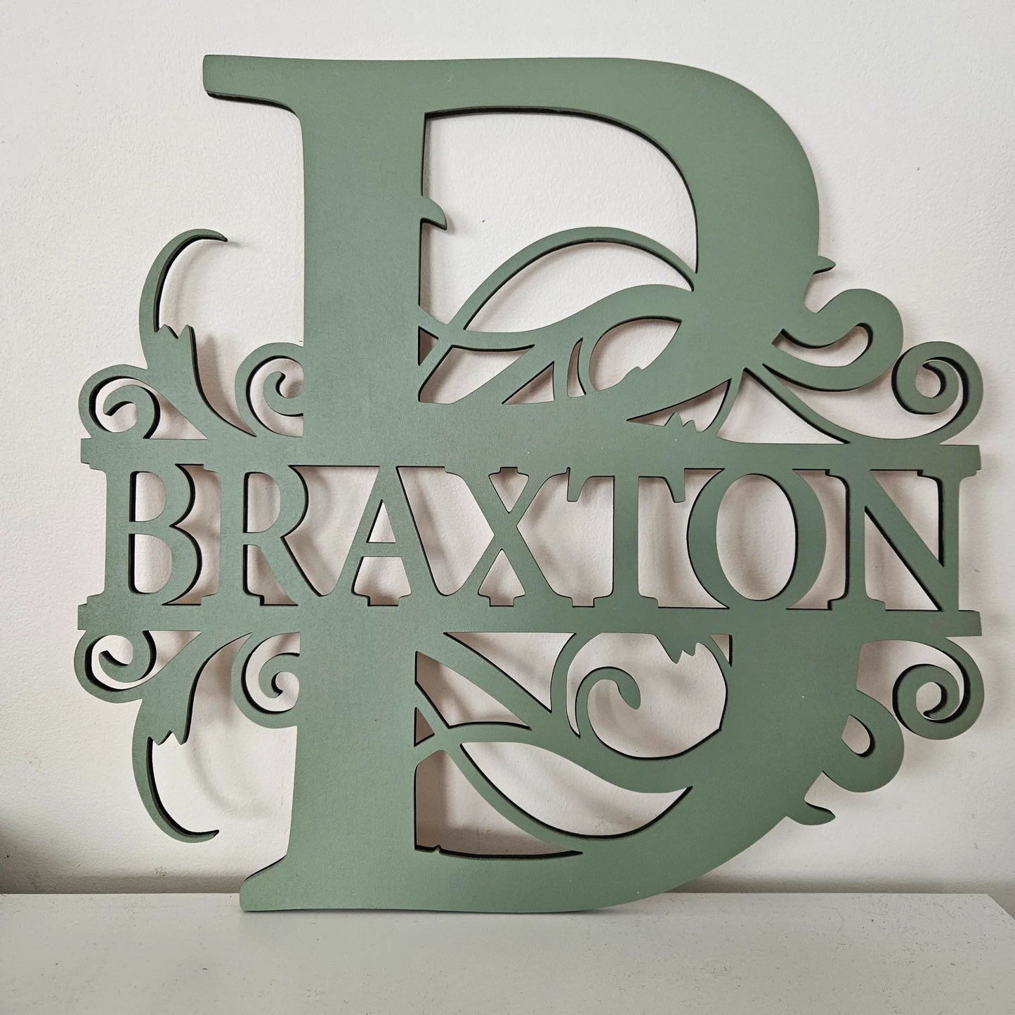 Monogram Letter With Name