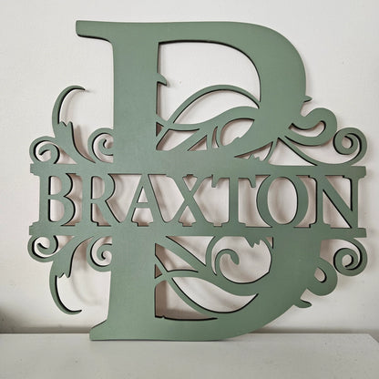 Monogram Letter With Name