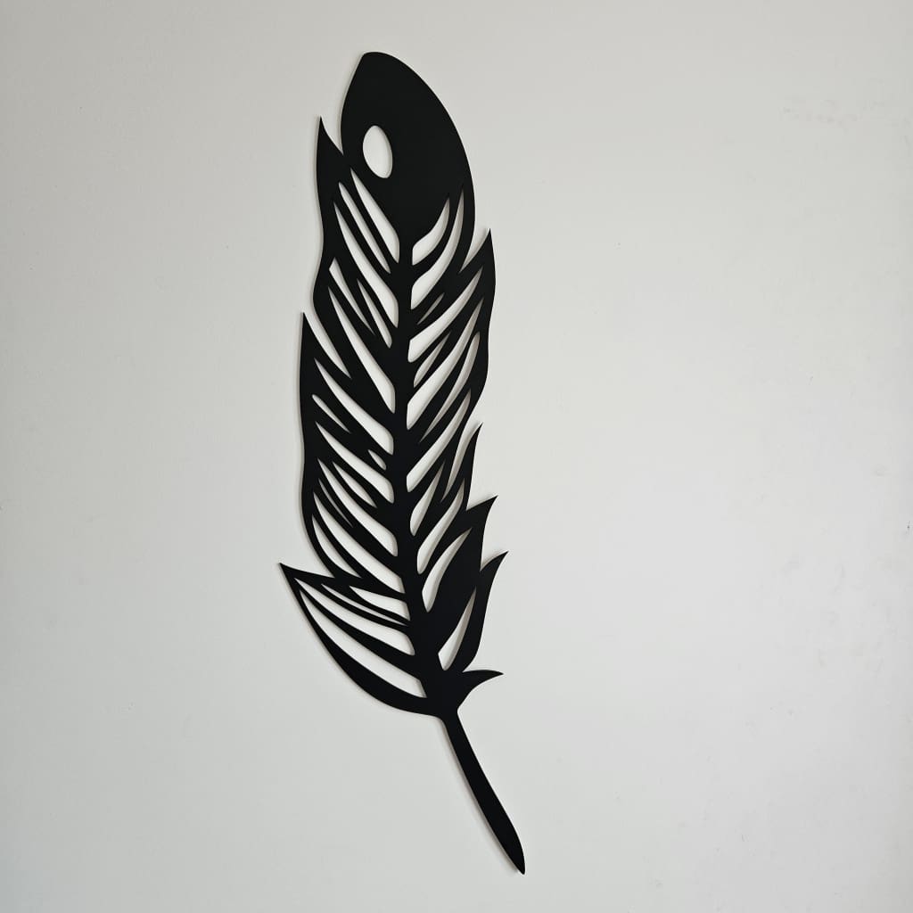 Feather Wall Art - Geometric Animals