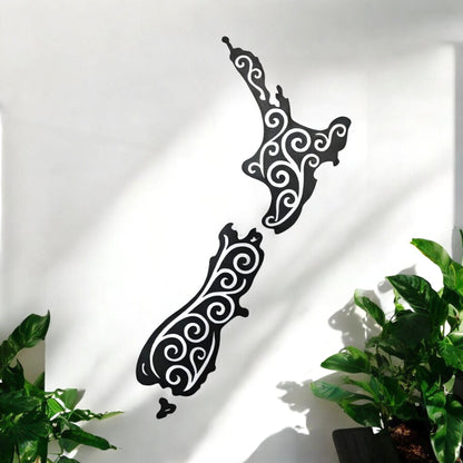 New Zealand Koru Map