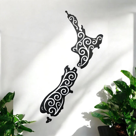 New Zealand Koru Map
