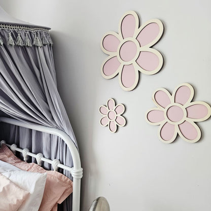 Large Daisy Trio - Craft Shape