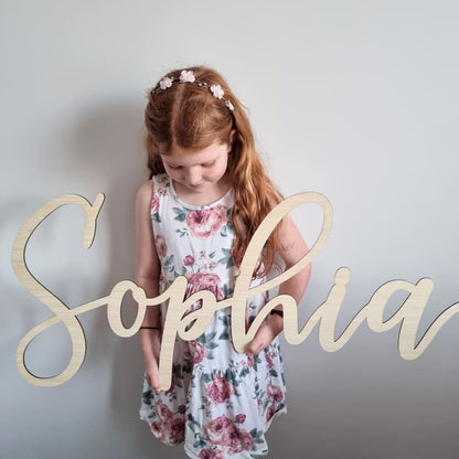 Light Bamboo name plaque - General Signs