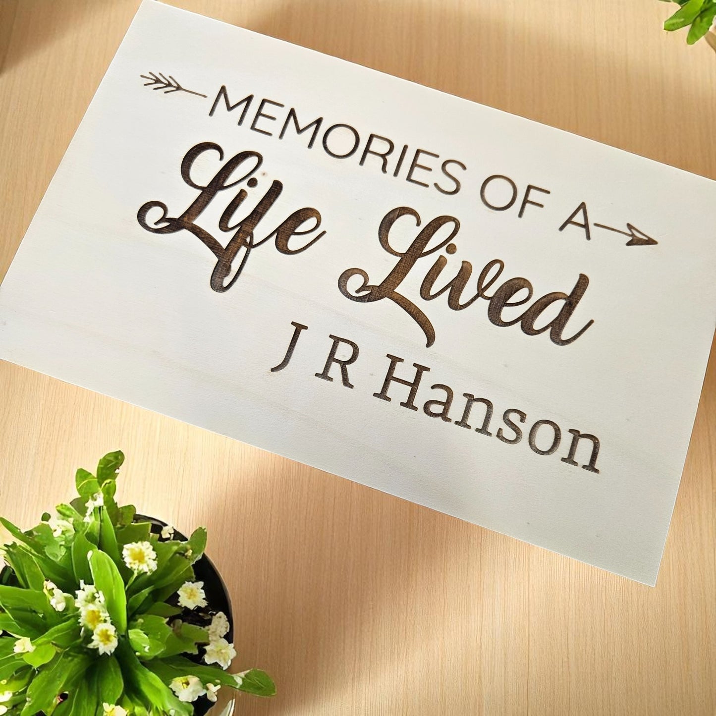 Memories Of A Life Lived Keepsake Box