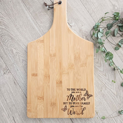 Mum’s Cheese Board 7 Styles - To the world you are a mother but your family Boards