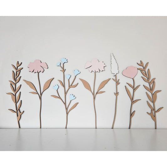 Pastel Wildflower set - Craft Shape
