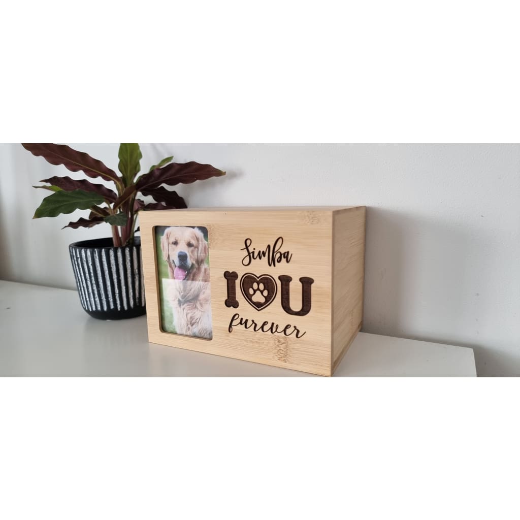 Pet Memorial - I Love You Furever - Personalised. - Pet Memorial