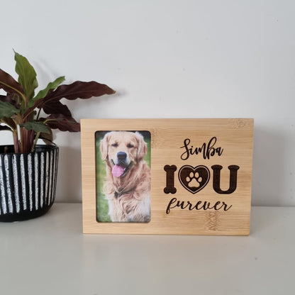 Pet Memorial - I Love You Furever - Personalised. - Pet Memorial