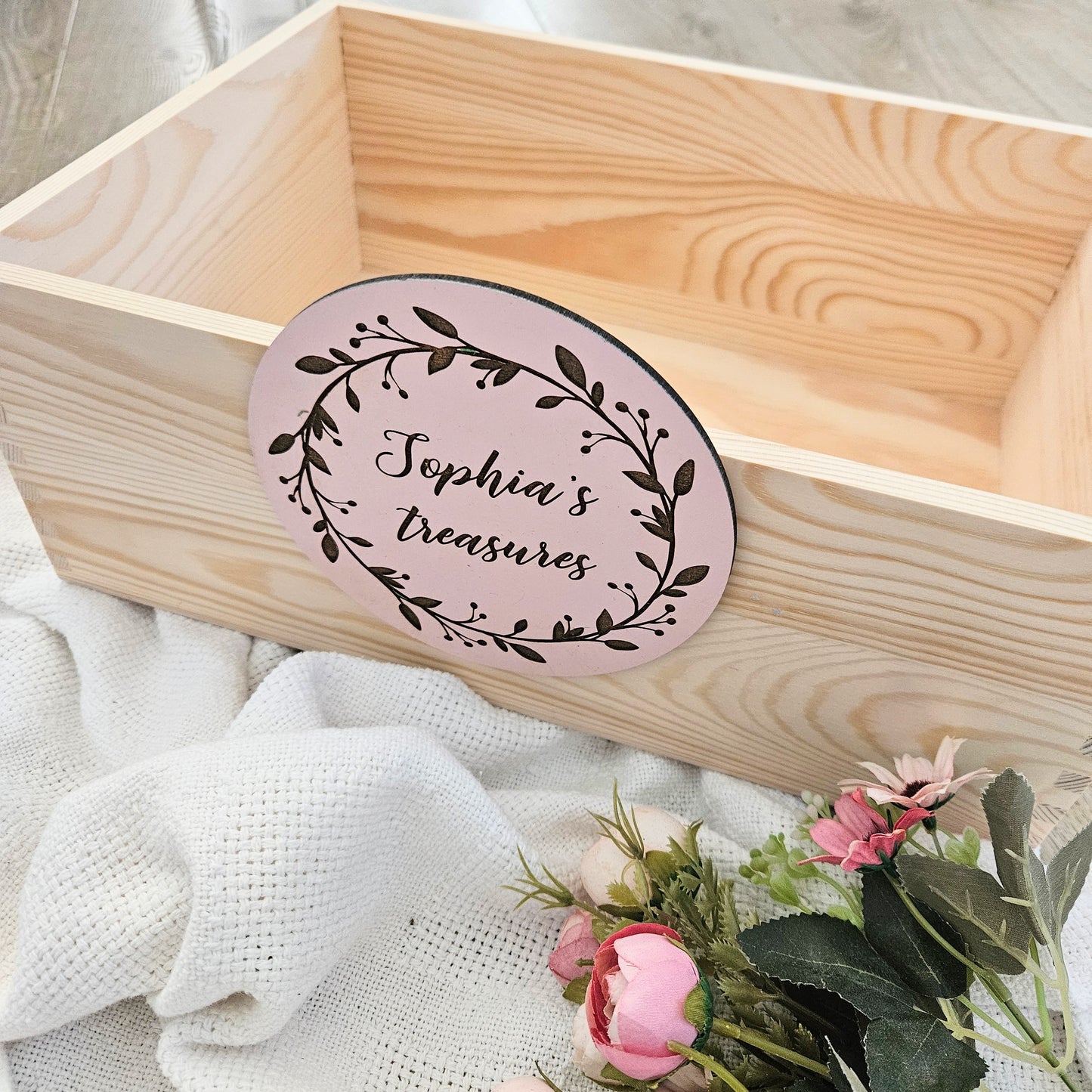 Keepsake Box Personalised Treasures Box