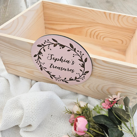 Keepsake Box Personalised Treasures Box