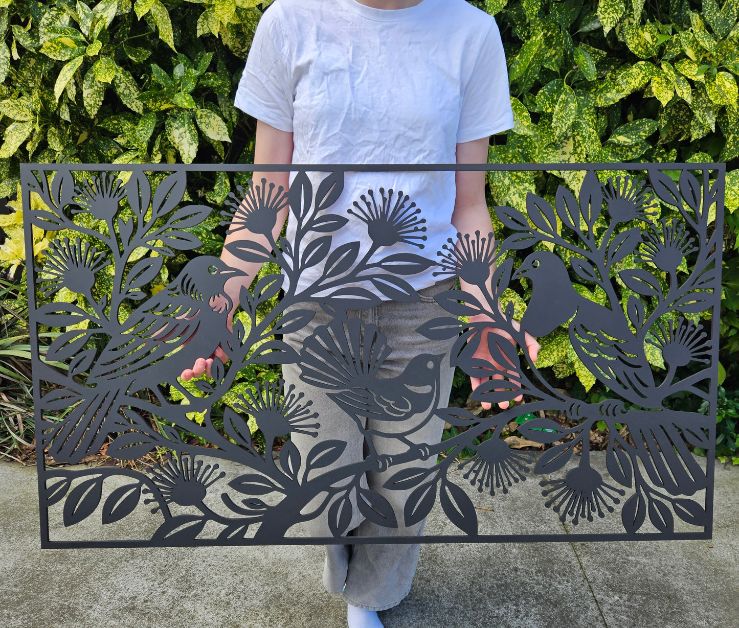 NZ Bird Pohutukawa Wall Art