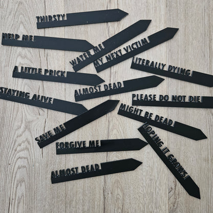 Funny Pot Plant Stakes