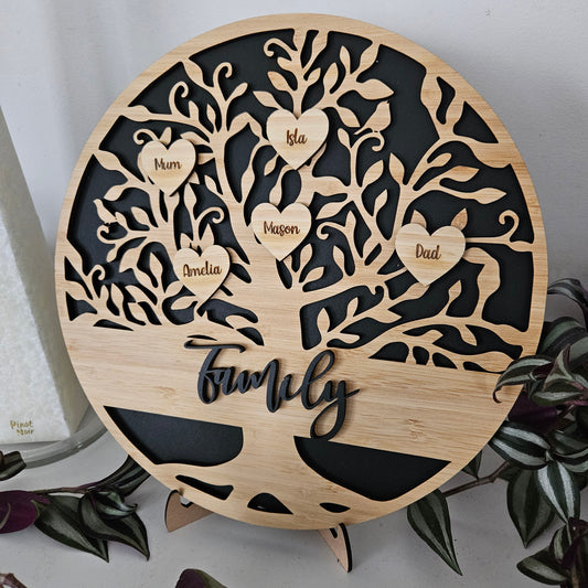 Personalised Family Tree Circle