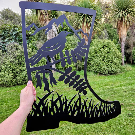 Kiwiana Gumboot Wall Art