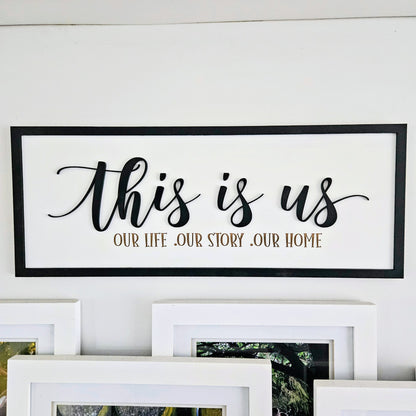 This Is Us Wall Decor