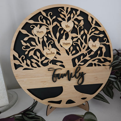 Personalised Family Tree Circle