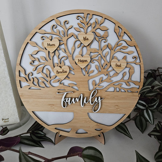 Personalised Family Tree Circle