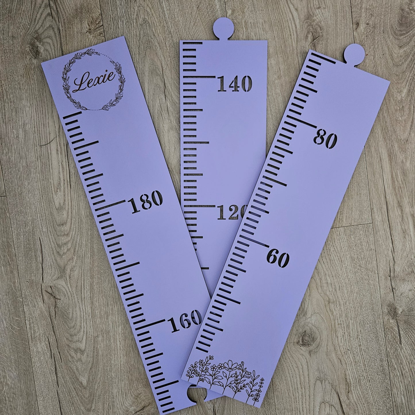 Sectional Height Chart Painted