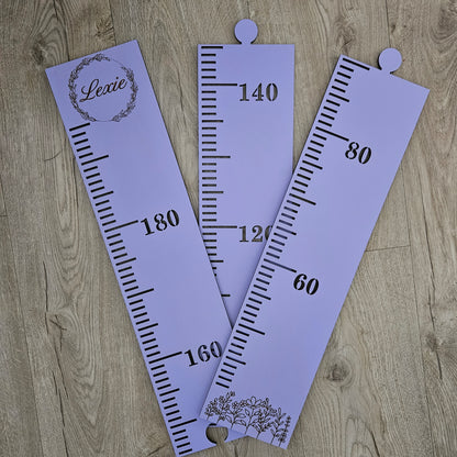 Sectional Height Chart Painted