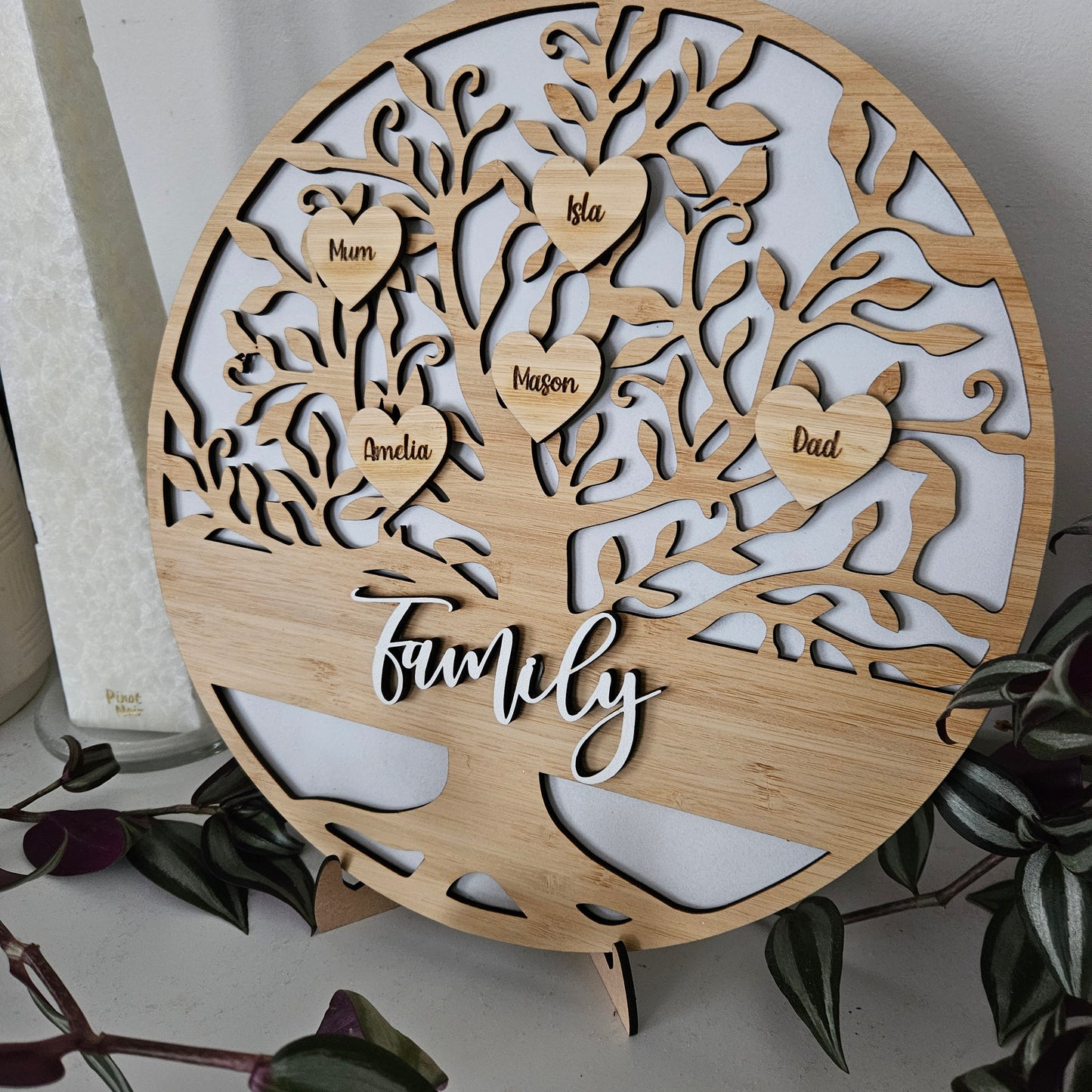 Personalised Family Tree Circle