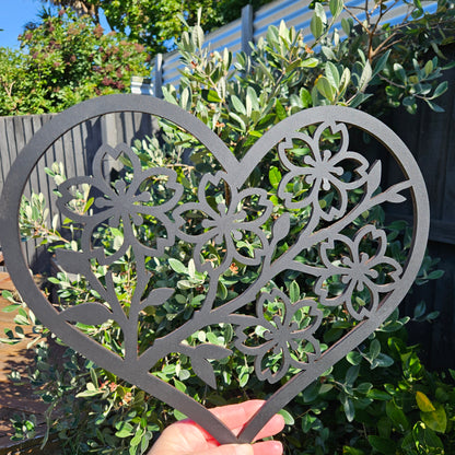 Floral Heart Wall Art