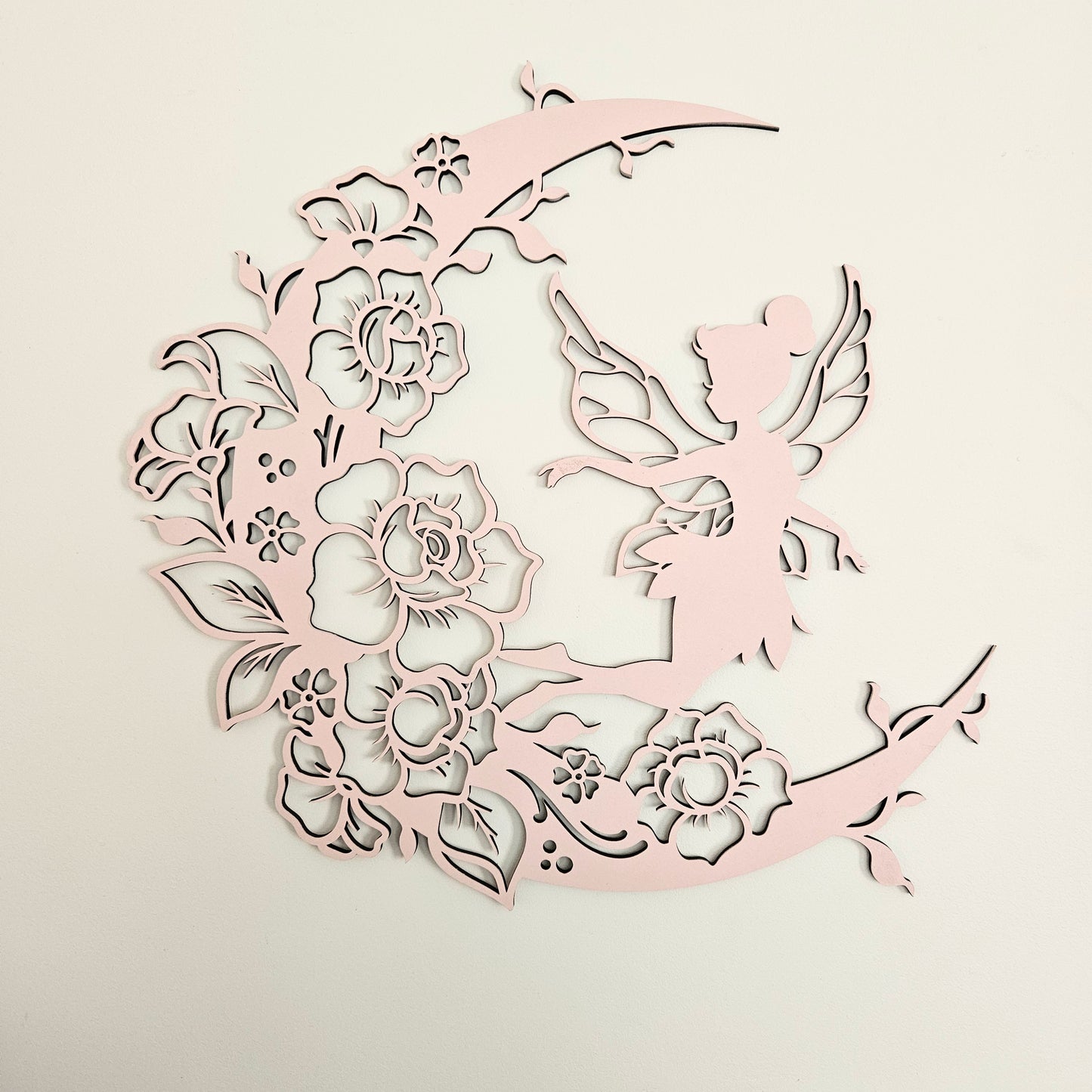 Fairy On Floral Moon