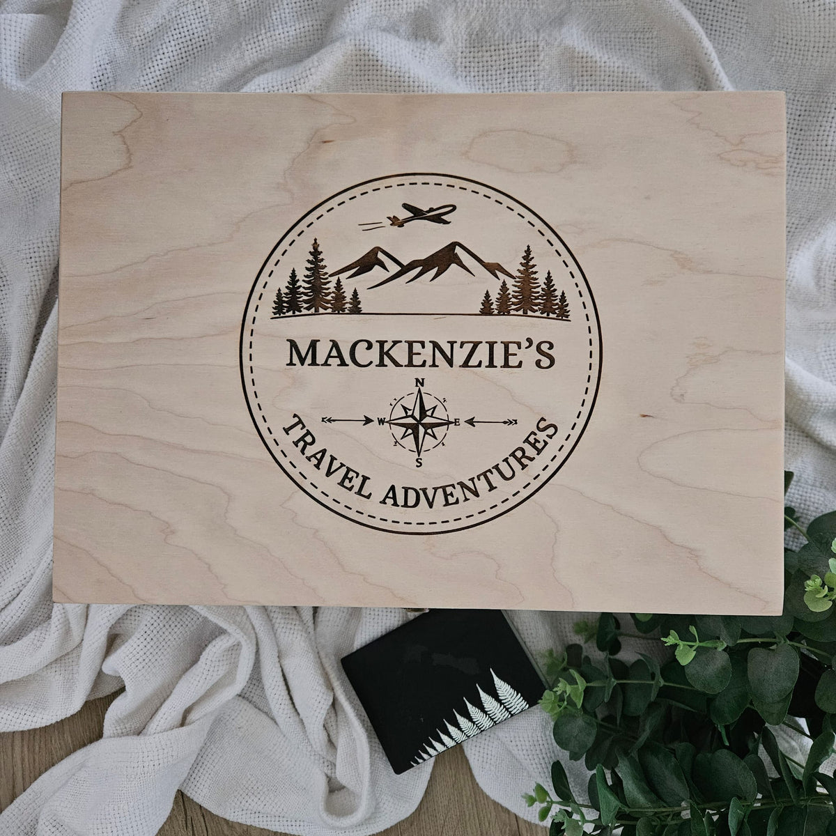 Travel Adventures Keepsake Box