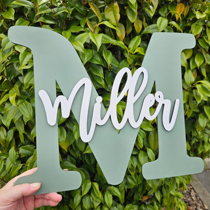 Monogram Two Layer