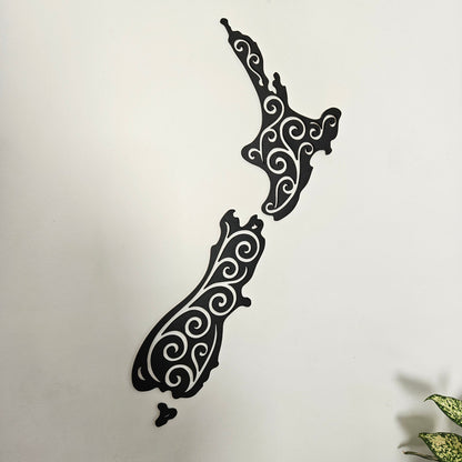 New Zealand Koru Map