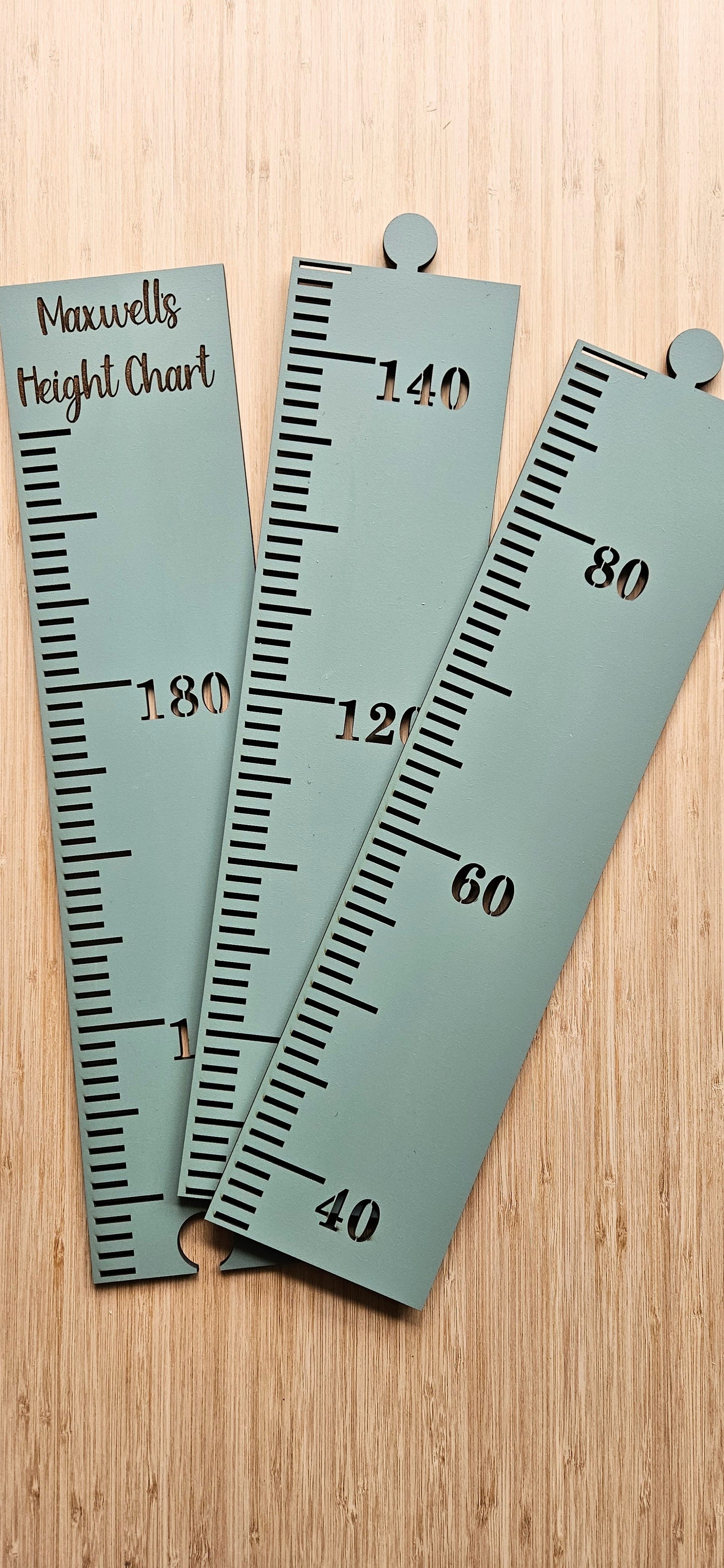 Sectional Height Chart Painted
