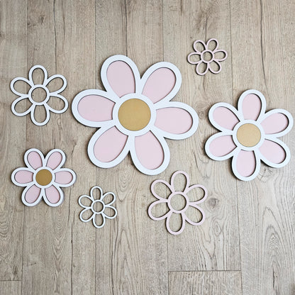 Daisy Flowers - Floral Wall Decor