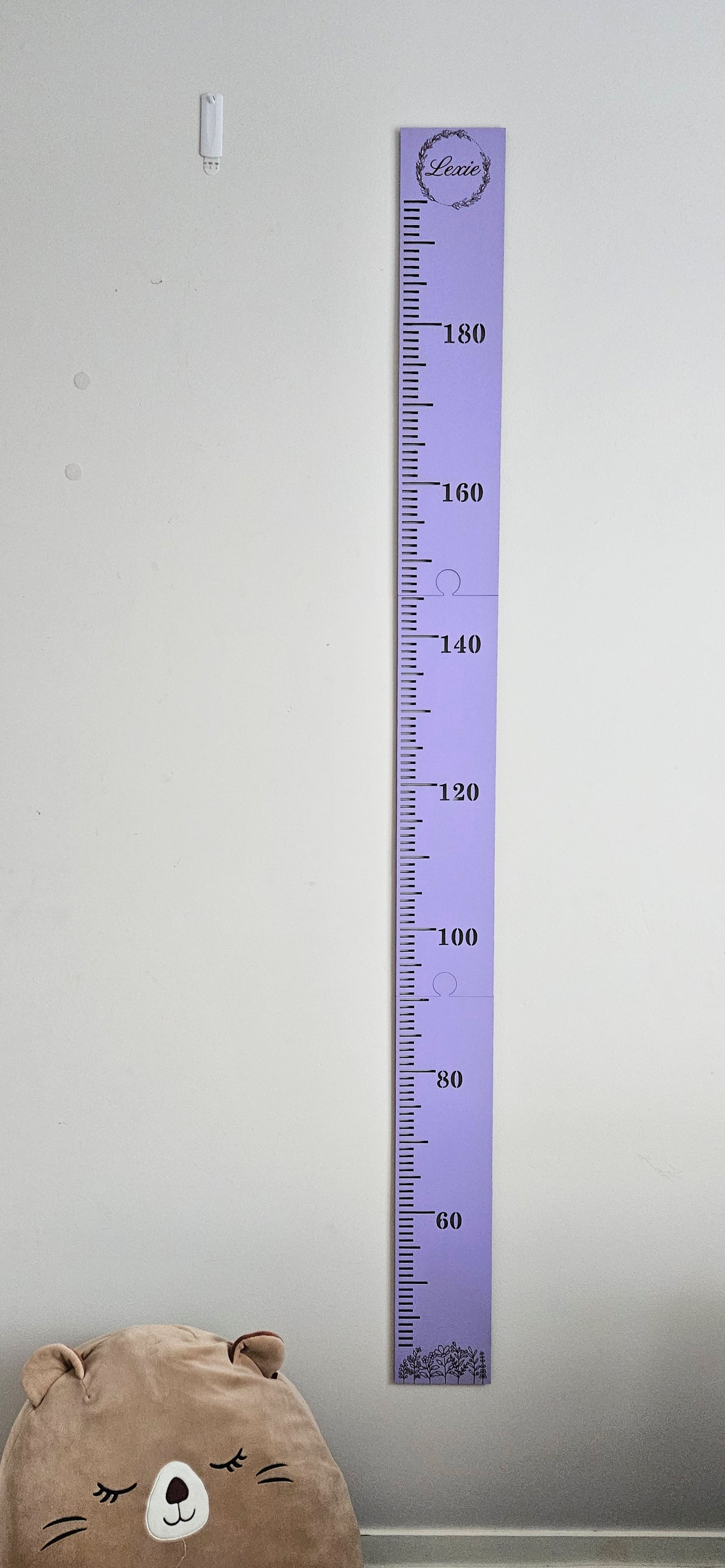 Sectional Height Chart Painted