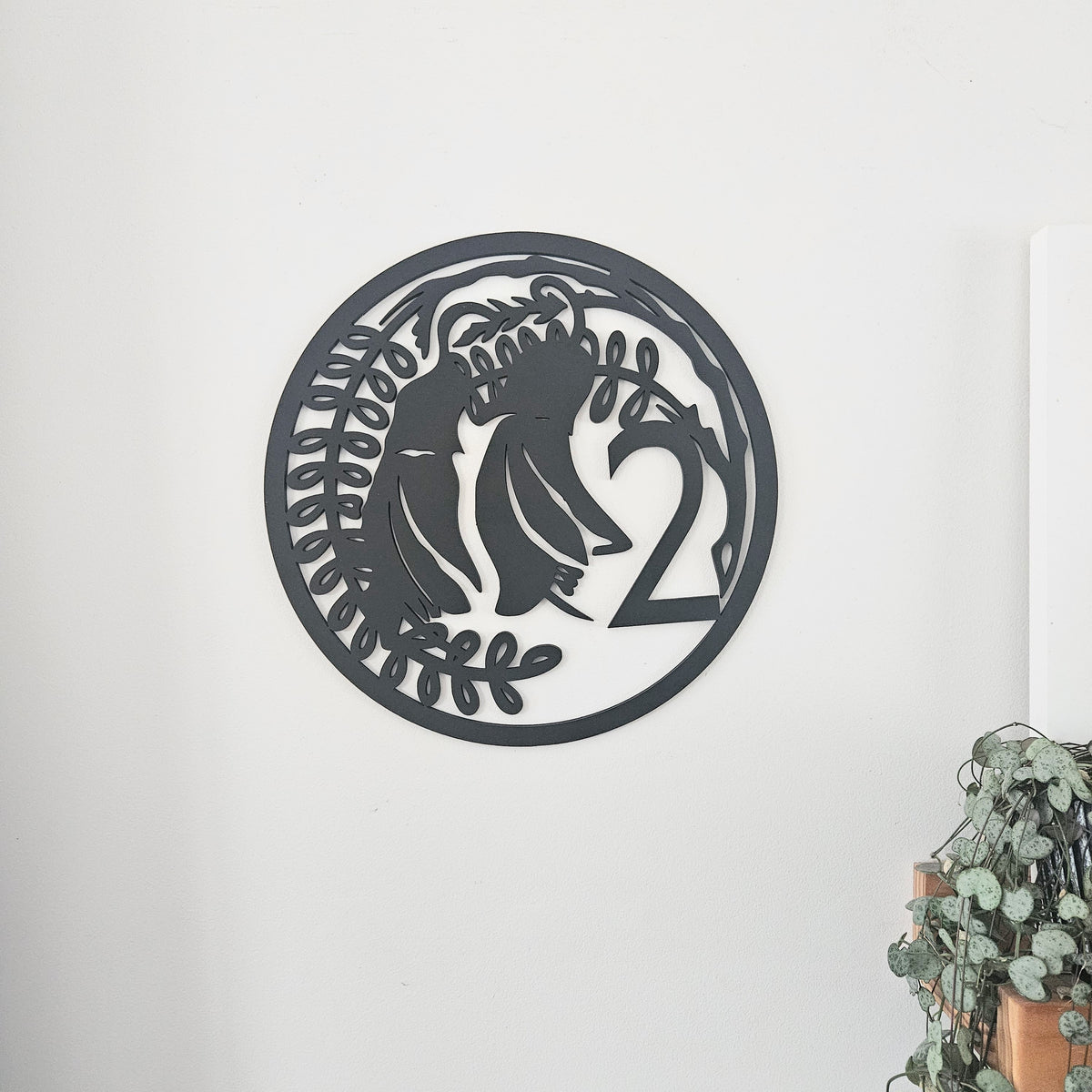 New Zealand Two Cent Coin Wall Art – Retro Kiwi Décor
