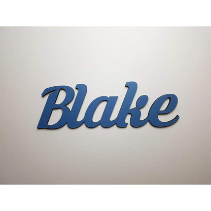 Wall Name Plaque Free Personalisation - Krinkes / 12cm - Laser Cut Name Plaque
