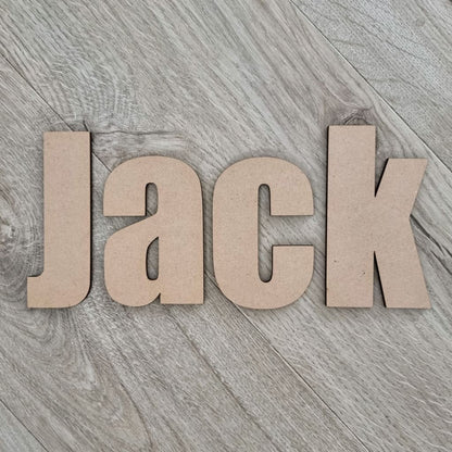 Wall Name Plaque Free Personalisation Nude - Laser Cut Name Plaque