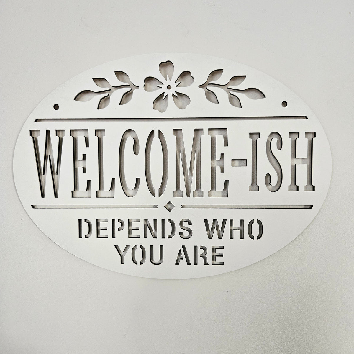 Welcome-Ish Wall Art