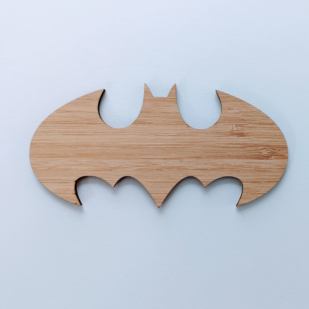 12cm Two Pack Shape/Blank Bamboo - Craft Shape