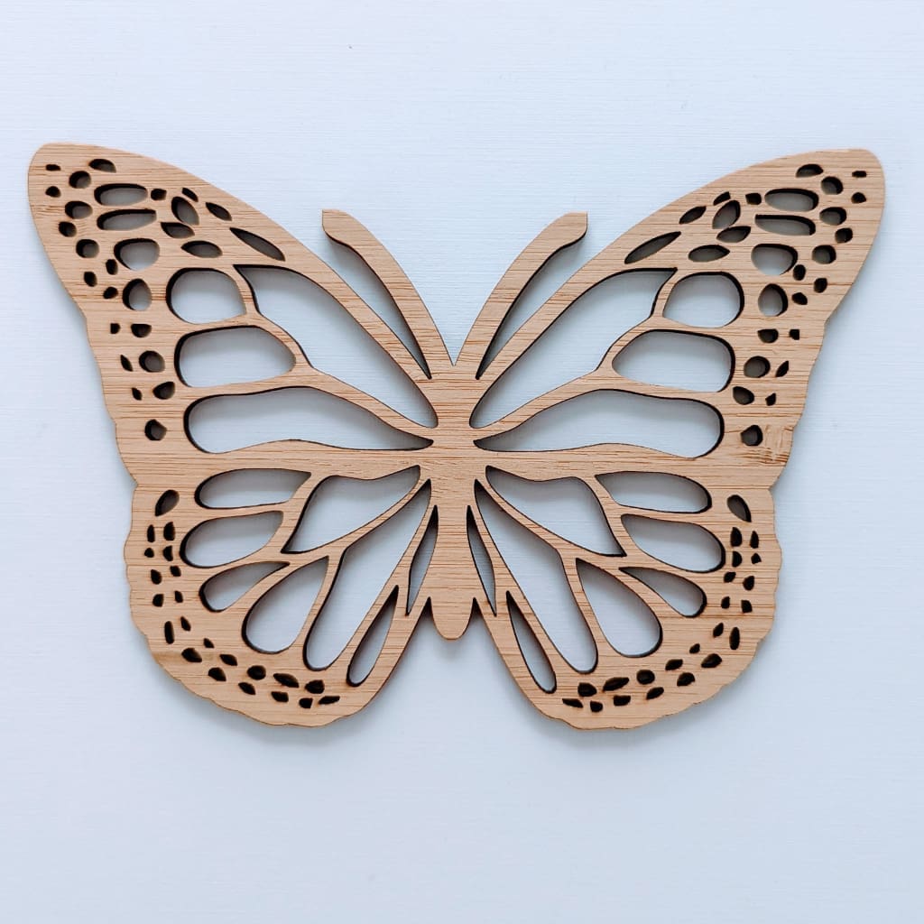 12cm Two Pack Shape/Blank Bamboo - Craft Shape